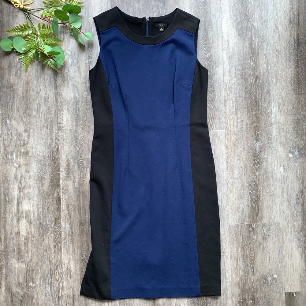 Ann Taylor A-Line Sheath Sleeveless Dress
